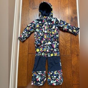 Burton One Piece Toddler Snow Suit - Moonlit Grove - Size 4T